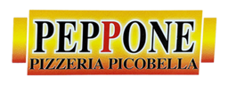 Pizzeria Picobella Peppone logo.